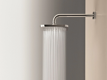 Overhead shower with arm - Wall-mounted overhead shower with arm by Fantini Rubinetti - view 3